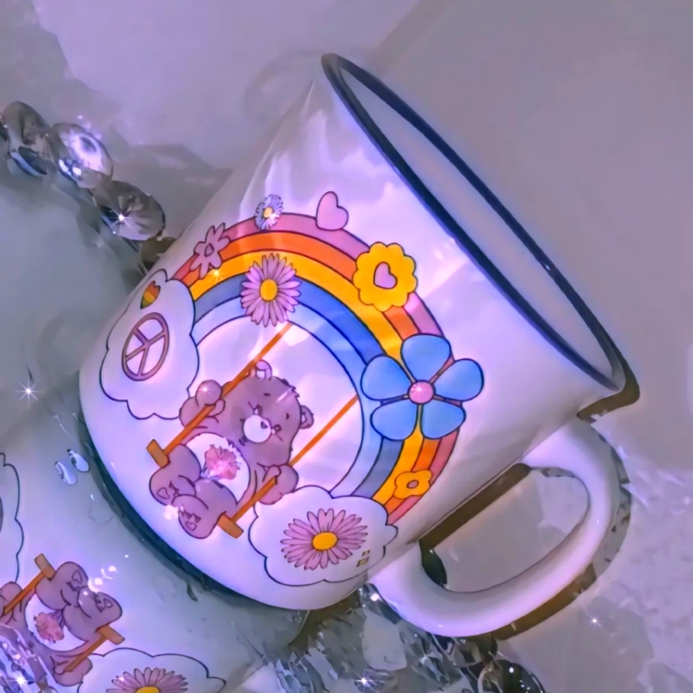 Care Bear Hippie Design Mug